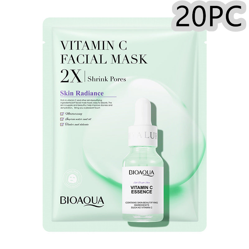 Luxury Korean Face Sheet Mask Bundle — Collagen, Centella, Hyaluronic Acid & Vitamin C Skin Glow Set — Prime Trend Market