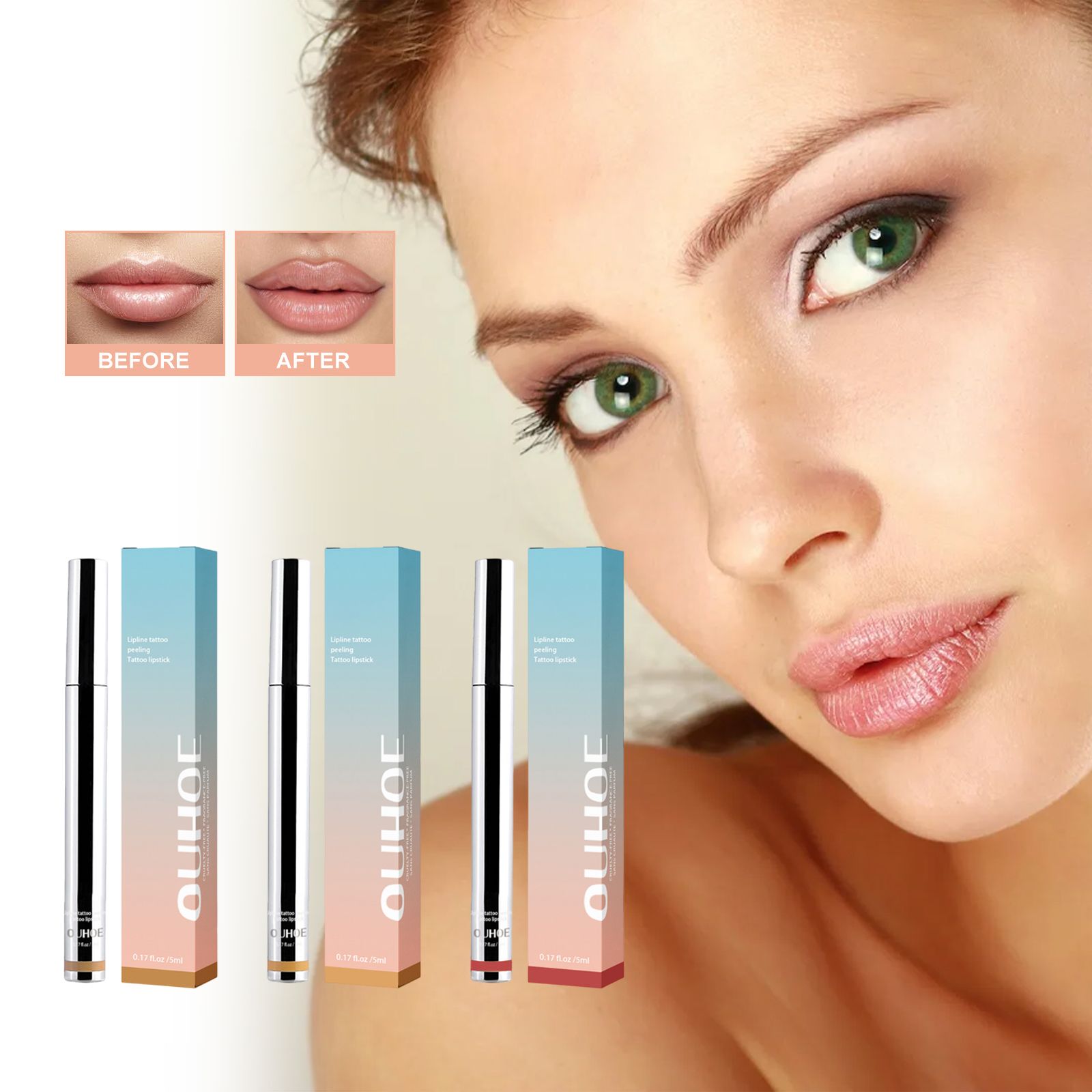 Peel-Off Lip Liner — Plumping, Nourishing & Long-Lasting | Hyaluronic Acid Formula — Prime Trend Market