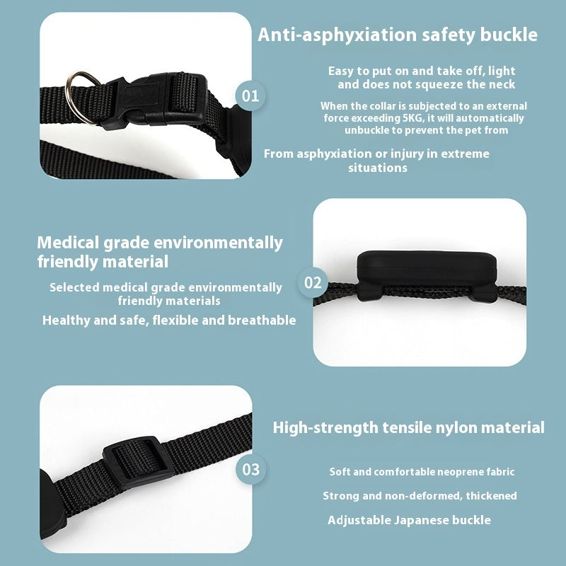 PawFind Anti-Loss FindMy Pet Collar – Bluetooth 5.2 Tracker with 90dB Sound Alert | 3 Colors — Prime Trend Market