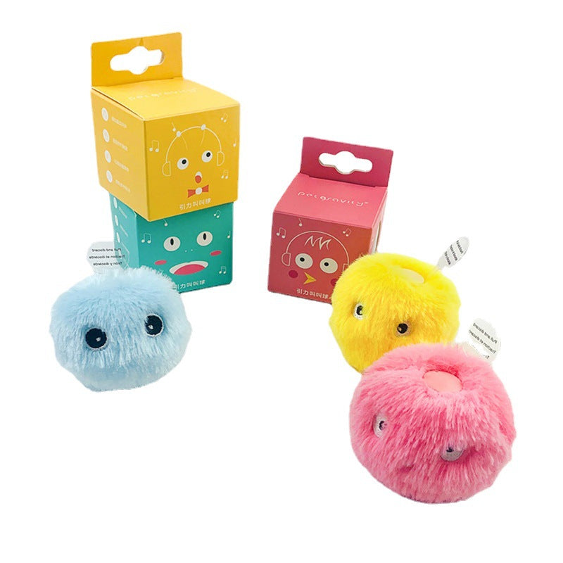 Luxury Luminous Catnip Sound Ball Cat Toy — Glowing Molar Plush Toy for Cats & Dogs — Prime Trend Market