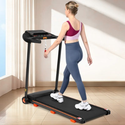 Folding Treadmill for Home | 2.5HP Quiet Motor | 300LB Capacity | Heart Rate | Incline | Bluetooth Speaker — Prime Trend Market