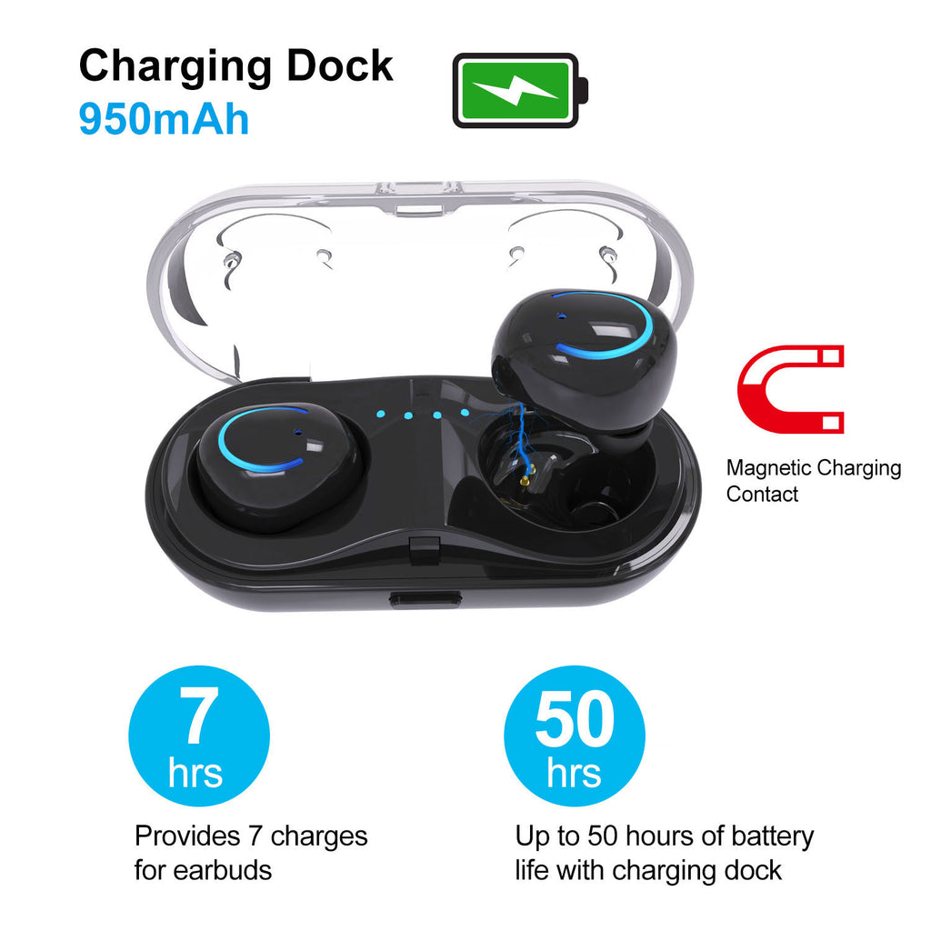 Wireless TWS Stereo Earbuds | Bluetooth 5.0 | True Wireless with Charging Case — Prime Trend Market