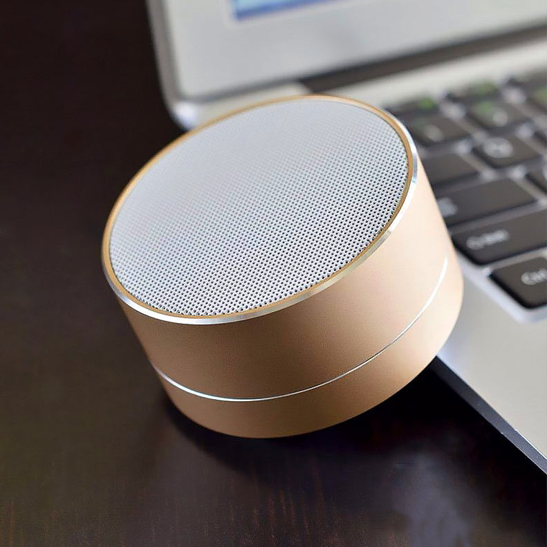 Mini Wireless Bluetooth Speaker — Compact, Portable & Crystal Clear Sound in 4 Colors — Eliza & Tuan