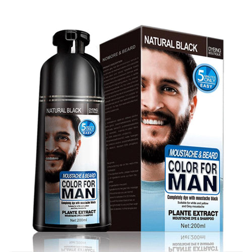 Men's Beard & Grooming Duo — Beard Oil, Color Shampoo & Grooming Kit — Prime Trend Market
