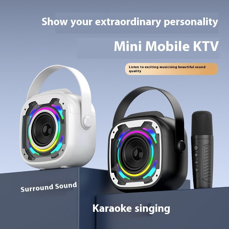 V11 Wireless Karaoke Speaker – Bluetooth & Dual Microphone Party Speaker — Prime Trend Market