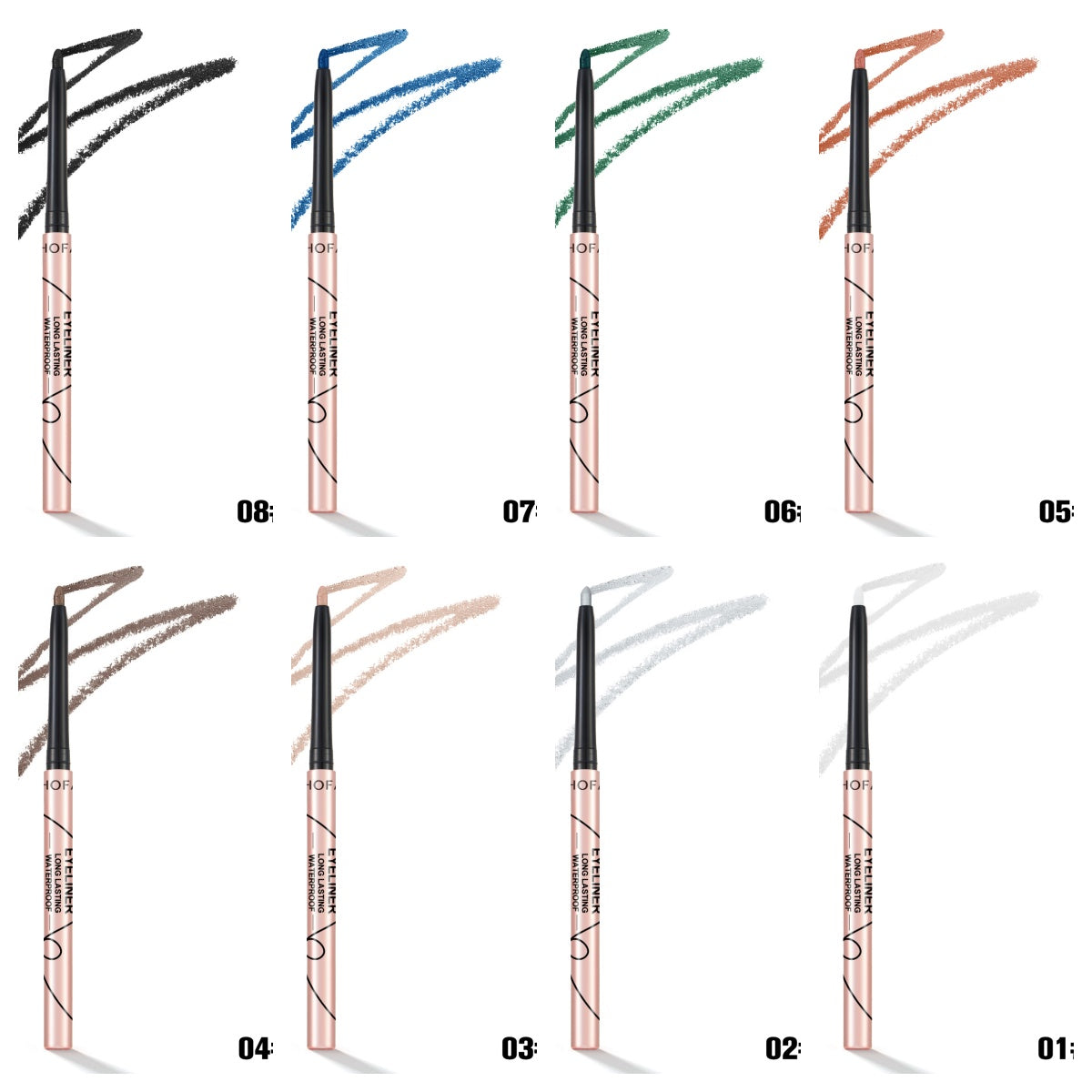 PHOFAY Waterproof Colorful Eyeliner — Long-Lasting Matte Finish — Prime Trend Market