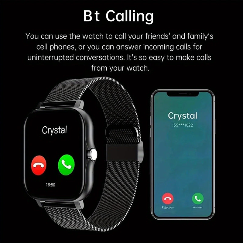 His & Hers Smartwatch Set — Fitness Wellness Tracker & Full Touch Screen Smartwatch — Prime Trend Market