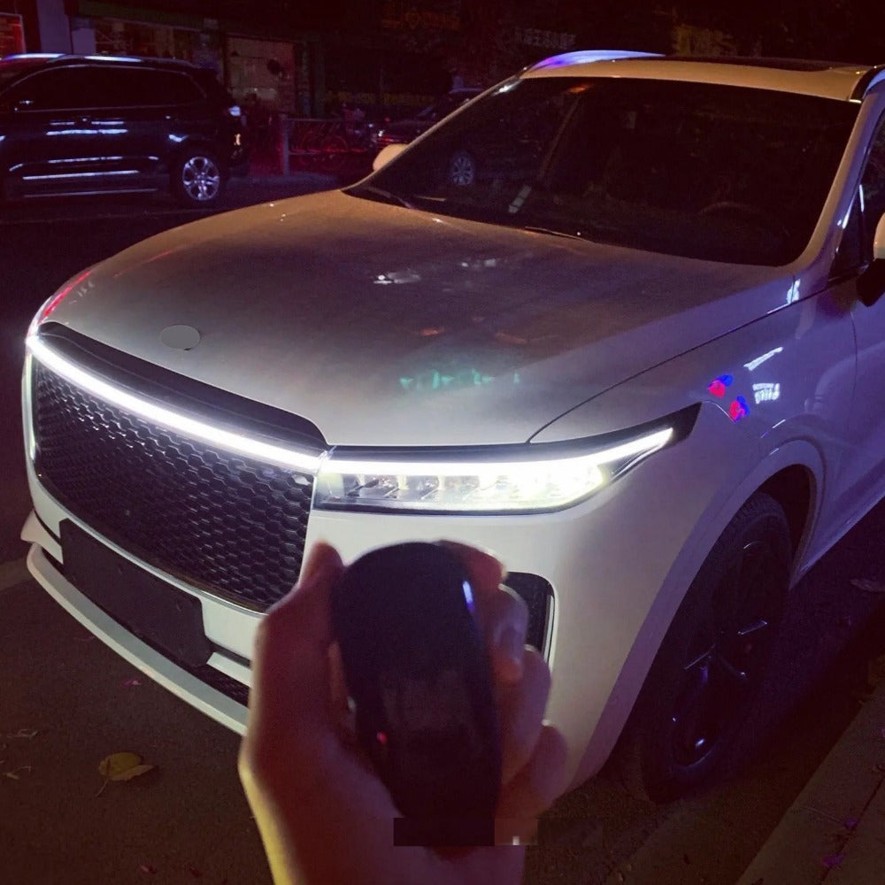Universal 12V Car LED Hood Light Strip – 59in Dynamic Daytime Running Light | White DRL — Prime Trend Market