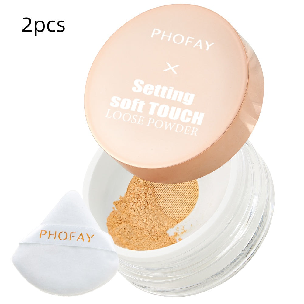 Setting Soft Touch Loose Powder — Long-Lasting, Sweatproof & Weightless | 4 Shades | 1, 2 & 3 Pack — Prime Trend Market