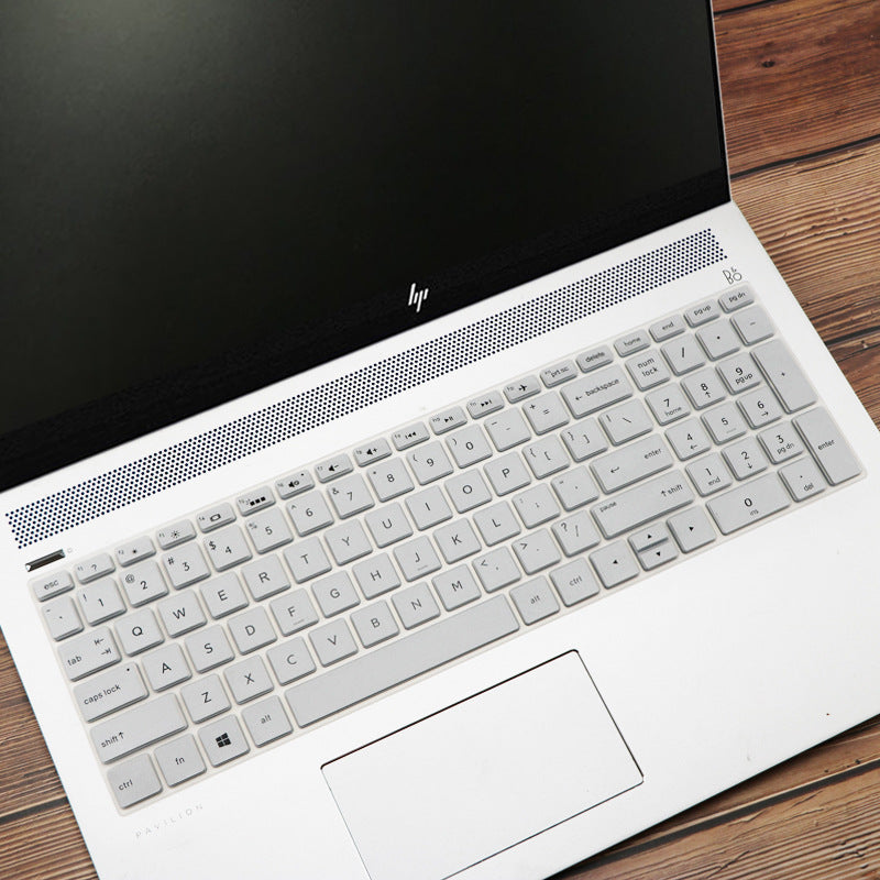 15.6" Laptop Keyboard Cover Protector | Silicone Film | 20+ Colors | Dust & Spill Protection — Eliza & Tuan