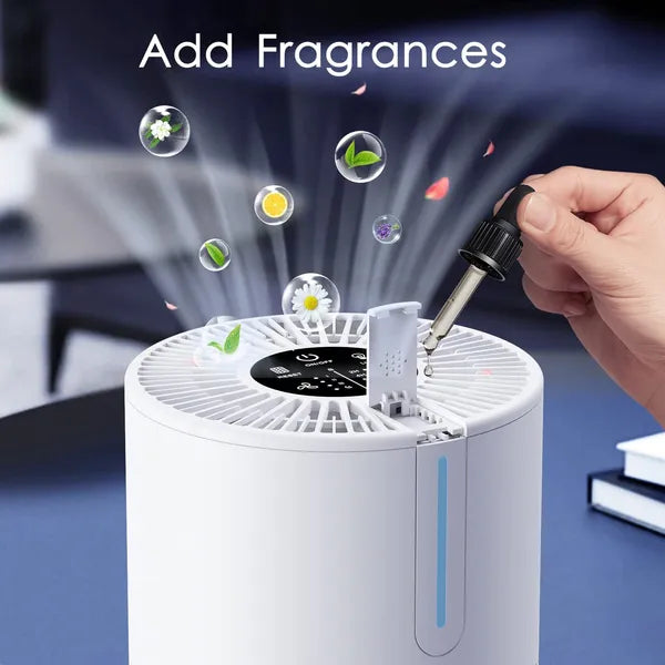 MOOKA HEPA H13 Air Purifier — Travel-Size Desktop Air Cleaner for Bedroom, Office & Car | 300 Sq.Ft Coverage | USB-C Powered — Prime Trend Market