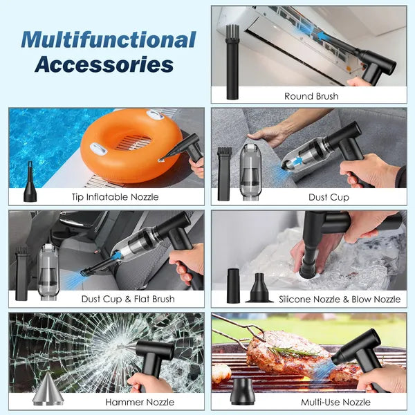 Electric Air Duster — 250,000RPM Brushless Motor, 10,000mAh Cordless Blower — Prime Trend Market