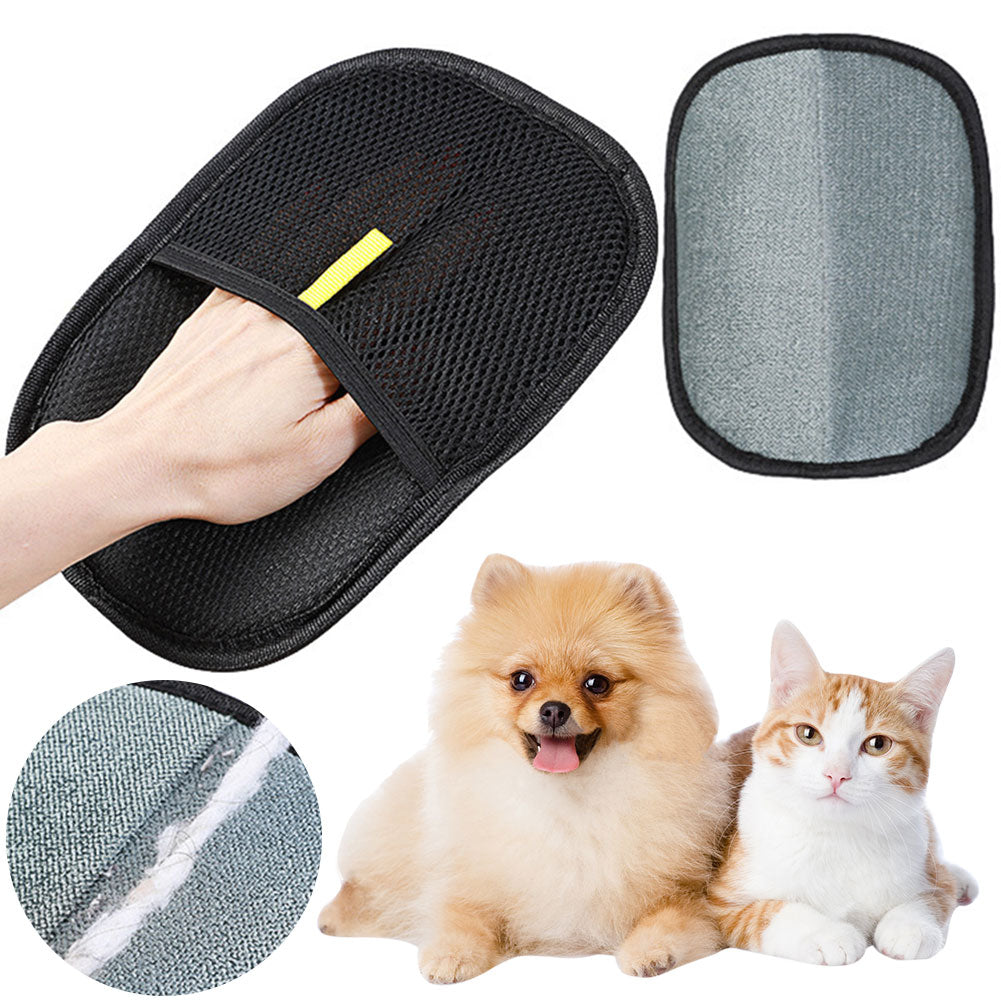 Pet Deshedding Glove — Dual-Sided Hair Remover for Dogs & Cats — Prime Trend Market
