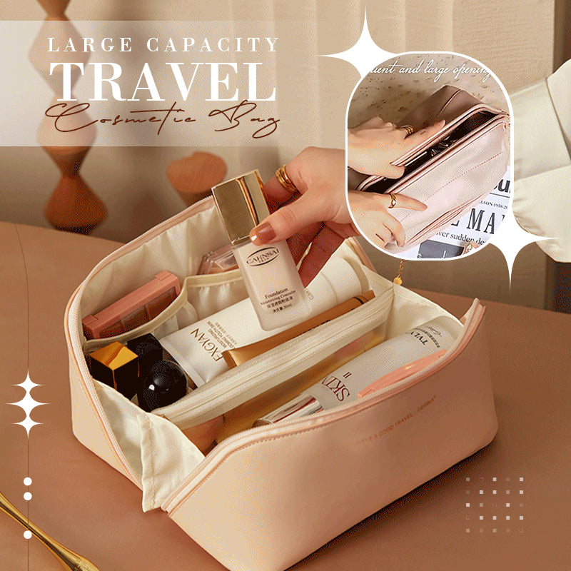 Large Capacity Travel Cosmetic Bag — Multifunction Makeup & Toiletry Organizer — Prime Trend Market
