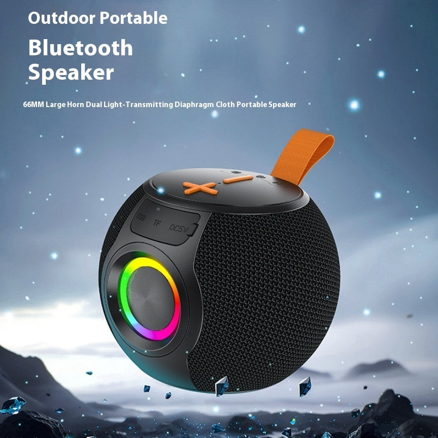 RGB Lamp Bluetooth Speaker — TWS Stereo, Waterproof & Portable with LED Mood Light — Eliza & Tuan