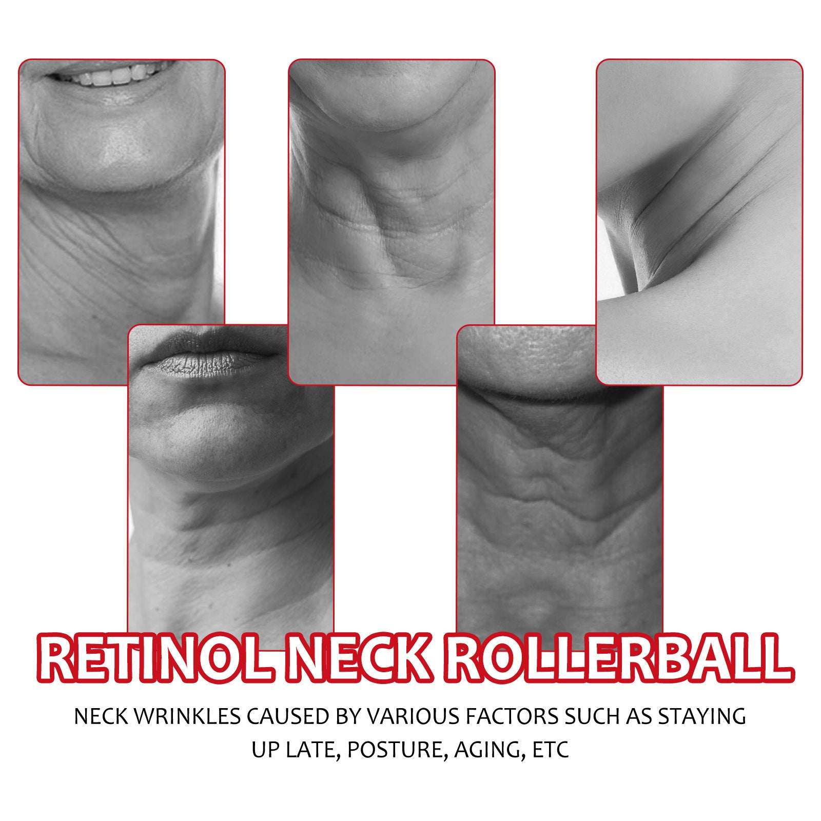 EELHOE Retinol Neck Rollerball — Firming & Wrinkle-Smoothing Neck Serum | Swan Neck Beauty Tool | 10ml — Prime Trend Market