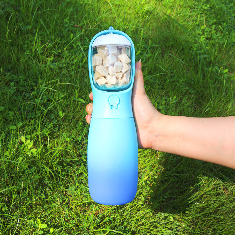 Luxury Gradient Color Portable Foldable Pet Water Bottle – 300ml & 550ml — Prime Trend Market