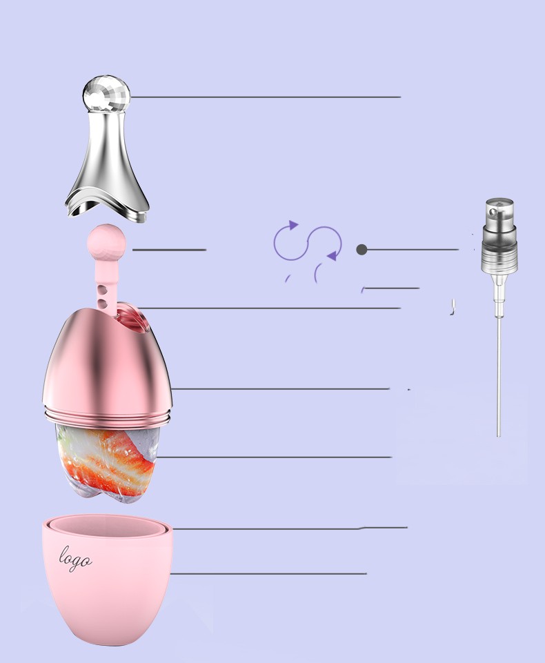 Luxury Silicone Ice Cube Facial Roller — Skin Lifting & Contouring Tool — Prime Trend Market