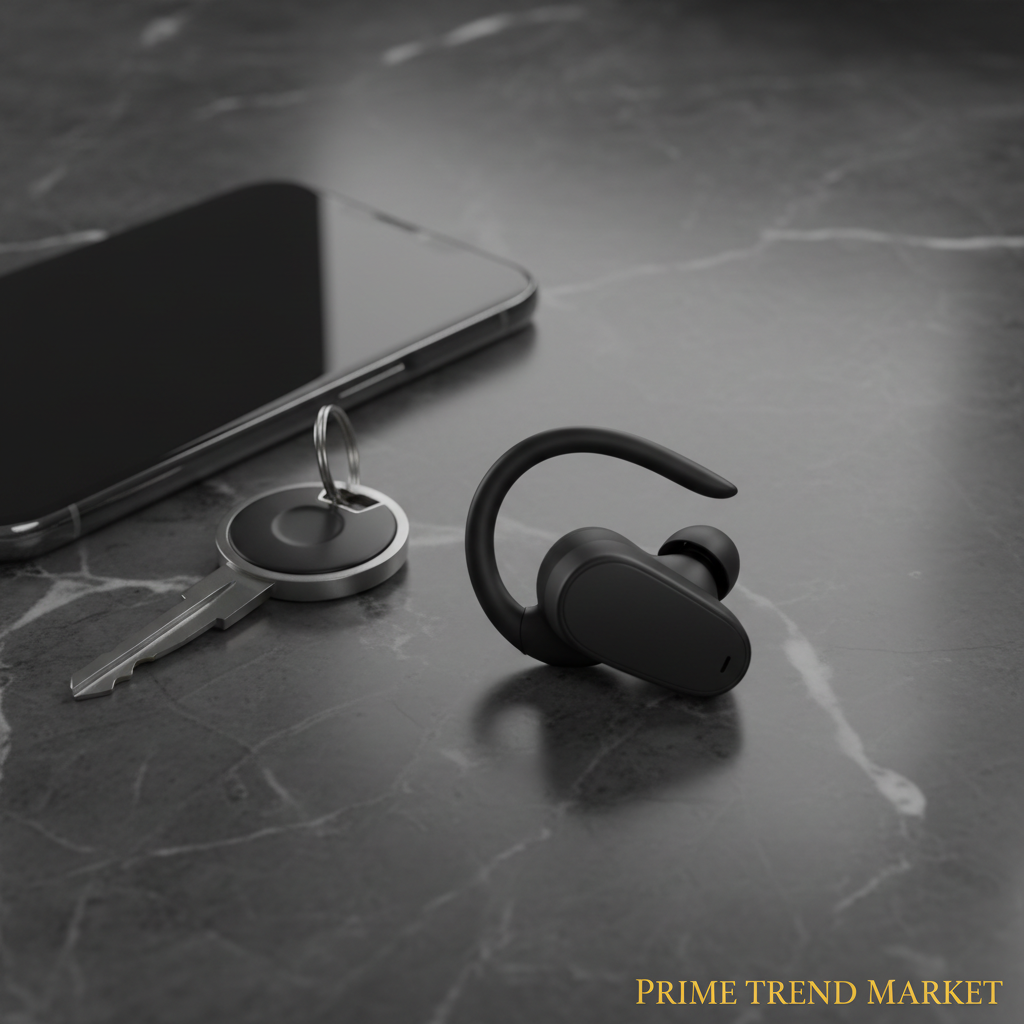 Wireless Bluetooth 5.1 Earpiece | Hook Headset | Stereo | Noise Cancelling | Left & Right Ear — Prime Trend Market