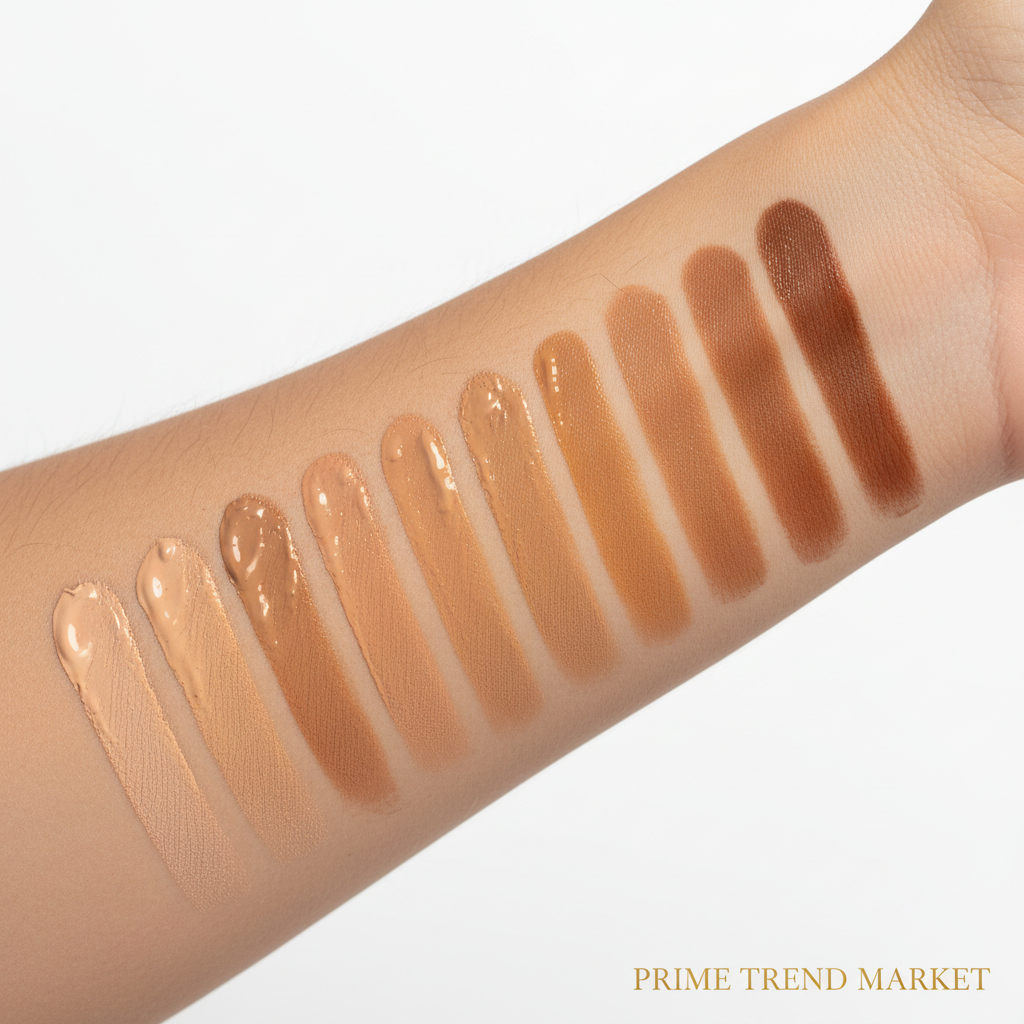 Full Coverage Foundation — Oil-Controlling, Lightweight & Flawless | 10 Shades — Prime Trend Market