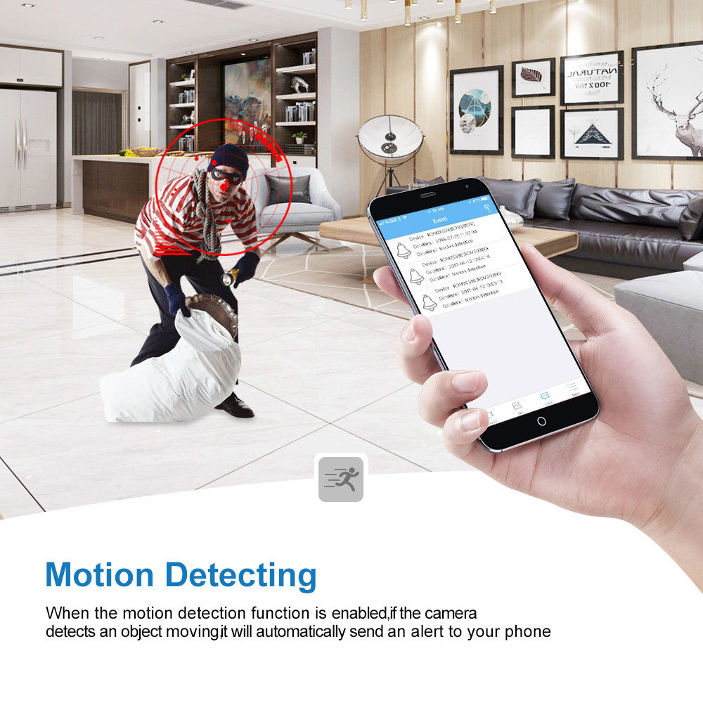 1080P Mini WiFi Hidden Security Camera — Night Vision, Motion Detection & Remote Viewing — Prime Trend Market