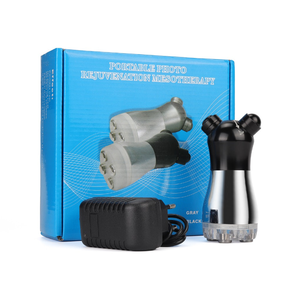 4-in-1 RF LED Photon Facial Massager — Radio Frequency Mesotherapy Electroporation Anti-Aging Beauty Device — Eliza & Tuan