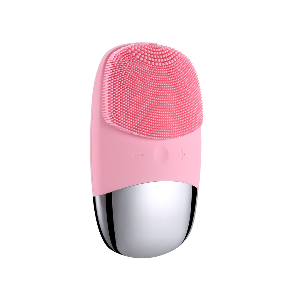 Luxury Mini Silicone Electric Face Cleansing Brush — Sonic Vibration Deep Pore Cleanser — Prime Trend Market