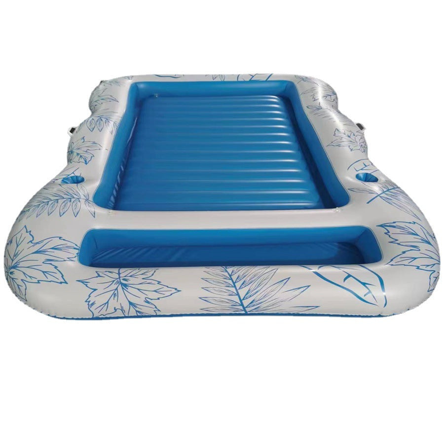 Luxury Inflatable Pool Float Recliner – Giant Tanning Lounger for Swimming Pools — Prime Trend Market