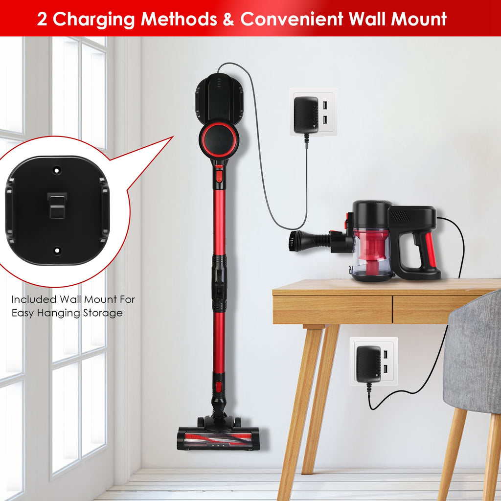 VacuElite™ Cordless 4-in-1 Stick Vacuum & Mop — 12000Pa, LED Light, 180° Foldable, 30-Min Runtime — Eliza & Tuan