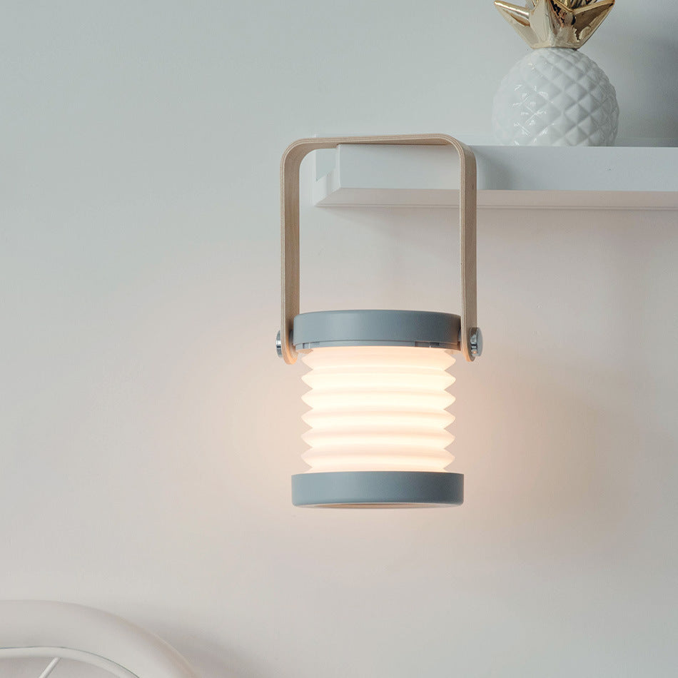 Foldable LED Lantern Night Light — Touch Dimmable Portable Table Lamp | USB Rechargeable Home Decor — Prime Trend Market