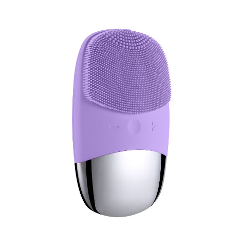 Luxury Mini Silicone Electric Face Cleansing Brush — Sonic Vibration Deep Pore Cleanser — Prime Trend Market