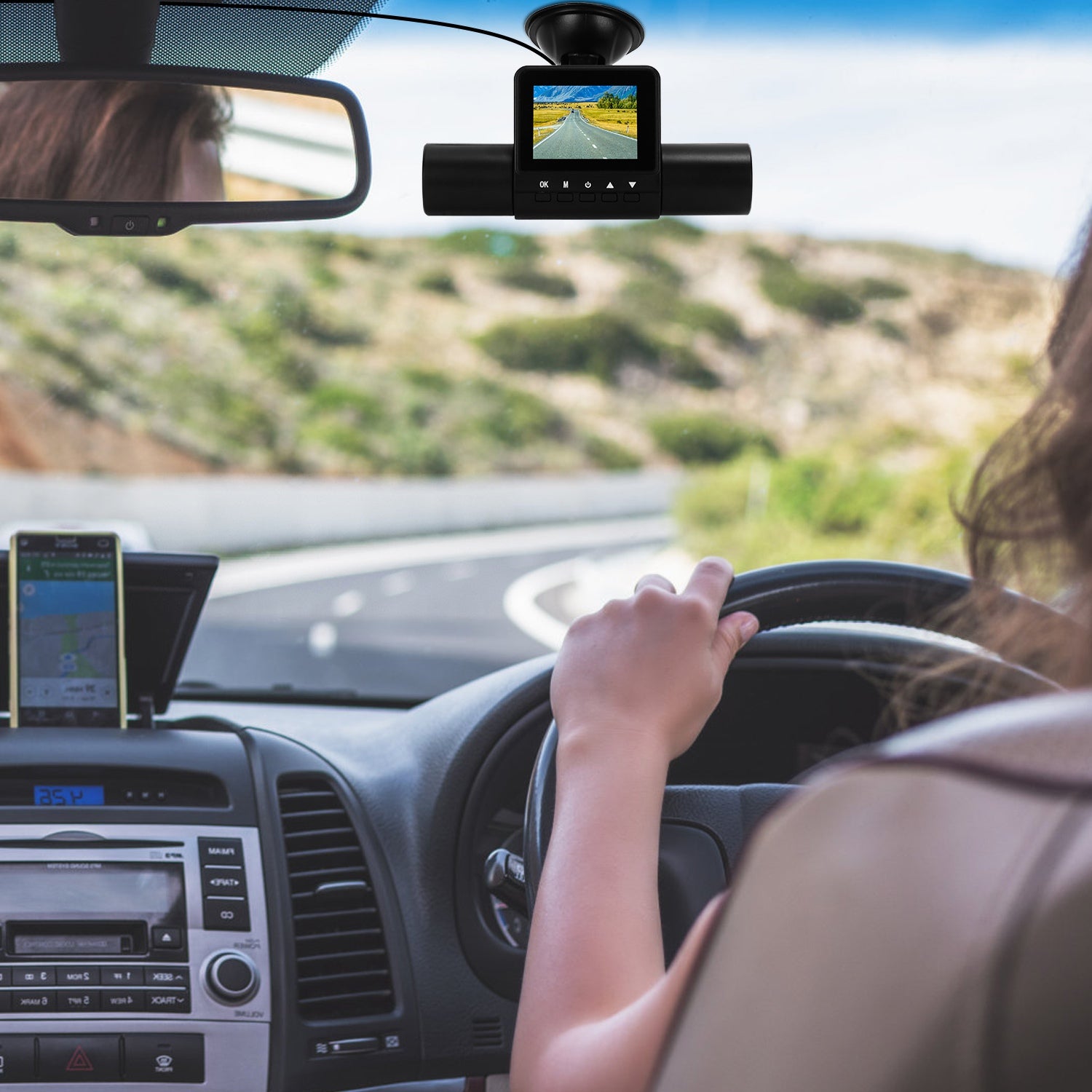 360° 4-Channel Dash Cam 1080P | IR Night Vision | Motion Detection | 32G MMC Included — Prime Trend Market