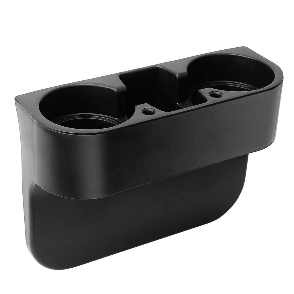 Car Seat Gap Wedge Organizer – Dual Cup Holder, Phone & Storage Pocket for Console Side — Prime Trend Market