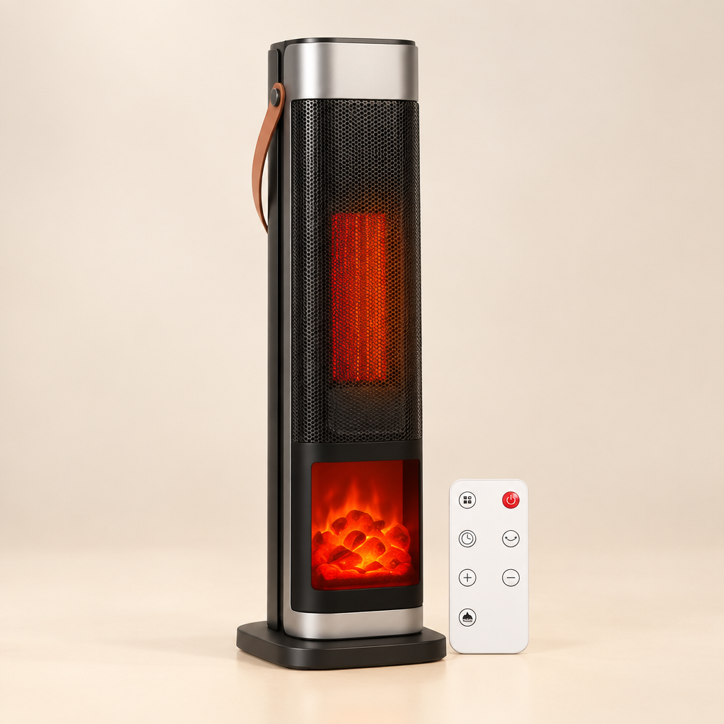 1500W ceramic tower space heater