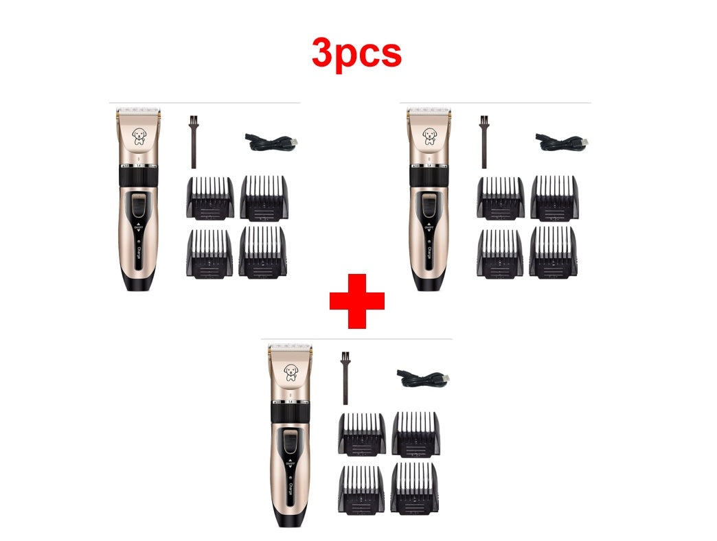 Professional Low Noise Pet Hair Clipper | Easy Home Grooming for Dogs & Cats — Prime Trend Market
