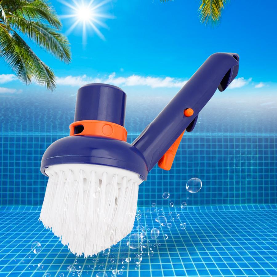 Luxury Swimming Pool Cleaning Brush – Heavy-Duty Wall & Floor Scrubber for All Pool Types — Prime Trend Market