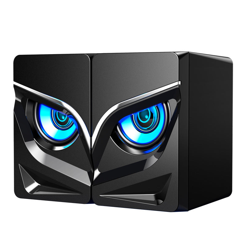 Eagle Eye Desktop Bluetooth Soundbar Speakers | HD Stereo Sound, LED Light & USB Powered — Prime Trend Market