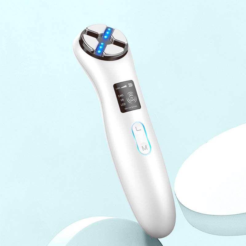 Luxury Pulse Skin Rejuvenation Wand — EMS Micro-Current Face Lifting, Firming & Anti-Aging Beauty Device — Eliza & Tuan