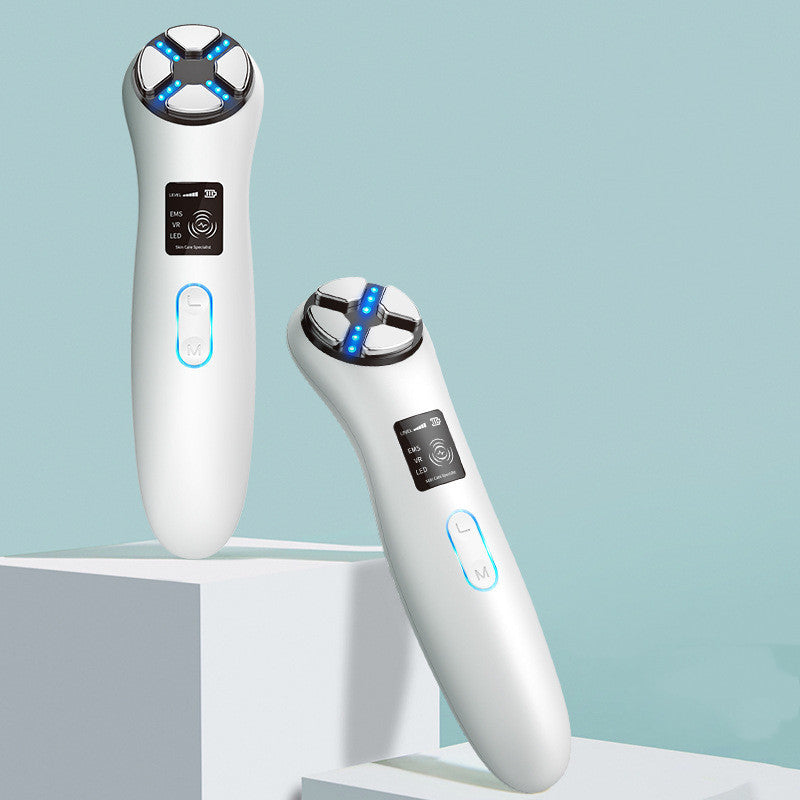 Luxury Pulse Skin Rejuvenation Wand — EMS Micro-Current Face Lifting, Firming & Anti-Aging Beauty Device — Eliza & Tuan