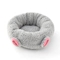 Premium Lamb Wool Round Pet Bed — Deep Sleep Donut Nest, Ultra-Soft, 3 Sizes — Prime Trend Market