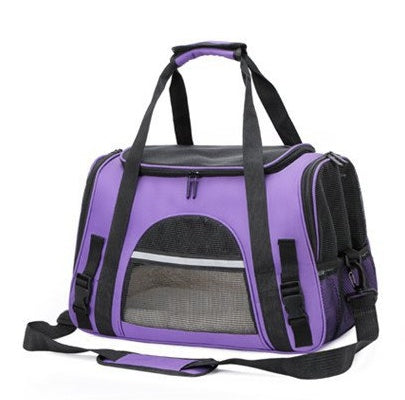 Luxury Breathable Foldable Pet Carrier Bag – Soft-Sided Travel Handbag for Cats & Dogs — Prime Trend Market