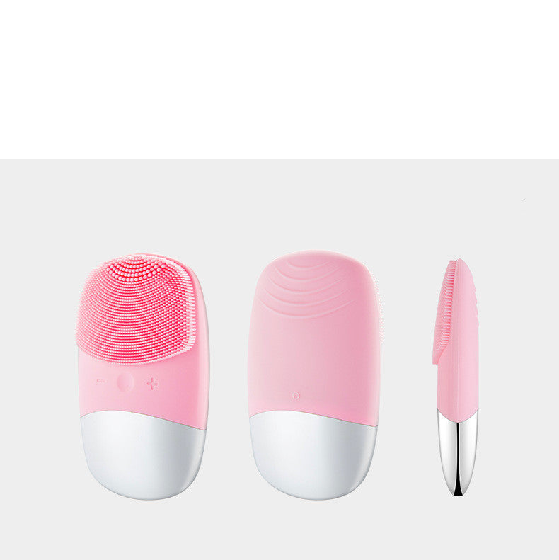 Luxury Mini Silicone Electric Face Cleansing Brush — USB Sonic Skin Purifier — Prime Trend Market