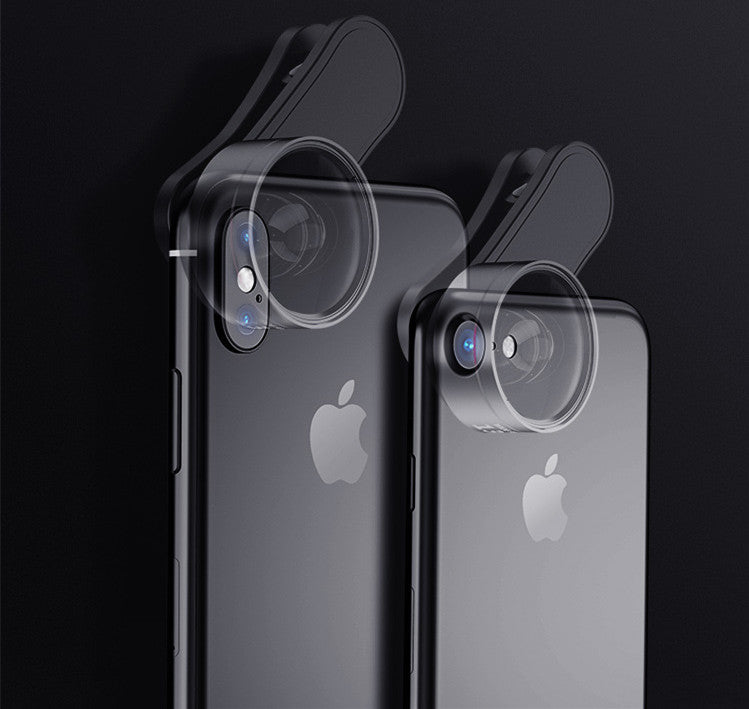 Luxury Pro Creator Smartphone Lens Kit with LED Fill Light — Wide Angle, Macro & Fisheye | 4K HD — Prime Trend Market