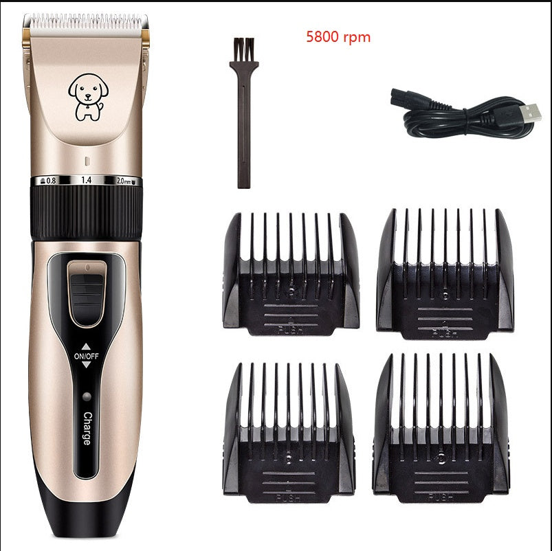 Professional Low Noise Pet Hair Clipper | Easy Home Grooming for Dogs & Cats — Prime Trend Market