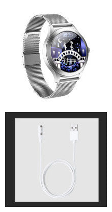 KW10Pro Women's Luxury Smartwatch – Elegant Round Face, Metal Mesh Band, Health Tracker, BT Calls, iOS & Android — Prime Trend Market