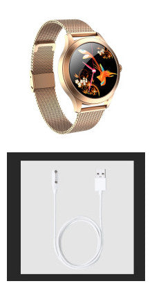 KW10Pro Women's Luxury Smartwatch – Elegant Round Face, Metal Mesh Band, Health Tracker, BT Calls, iOS & Android — Prime Trend Market