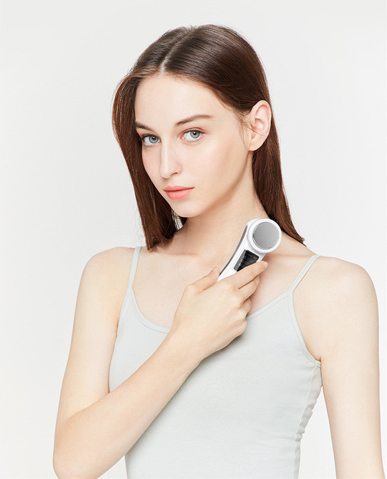 Luxury Iontophoresis Facial Beauty Device — Ion + Vibration + Heat Skin Radiance & Renewal — Eliza & Tuan