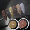 Nail Color & Care Set — Press-On Nails, Nail Stickers & Chrome Powder — Prime Trend Market