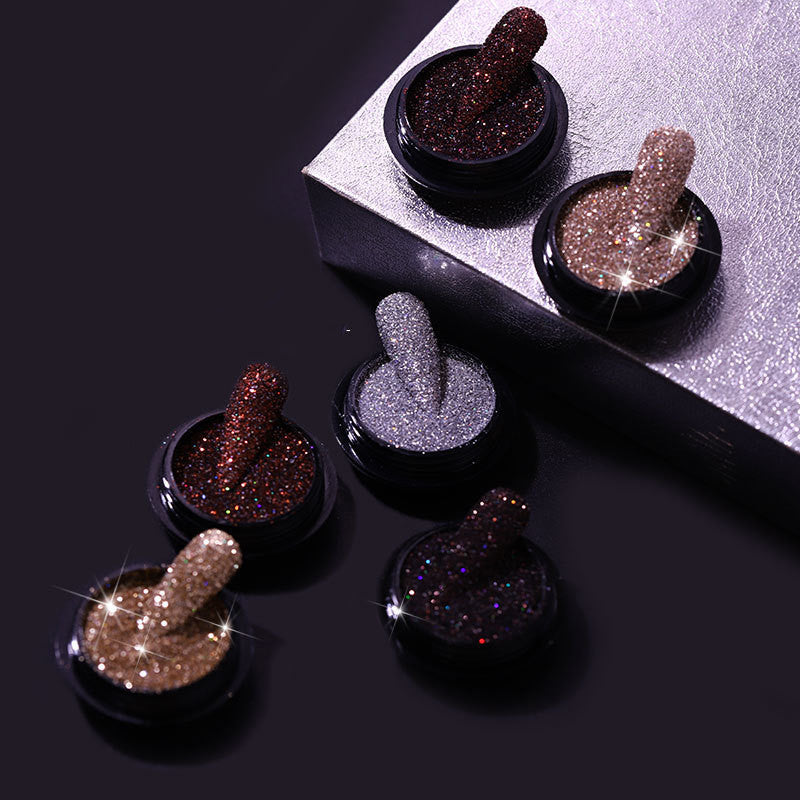 Crystal Diamond Nail Powder — Glitter Chrome Sequin Dust for Gel Nails | 6 Shades — Prime Trend Market