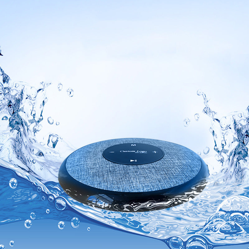 Waterproof Floating Bluetooth Speaker — Glowing Logo, TWS, BT 5.0, Pool & Outdoor Speaker, 3 Colors — Eliza & Tuan